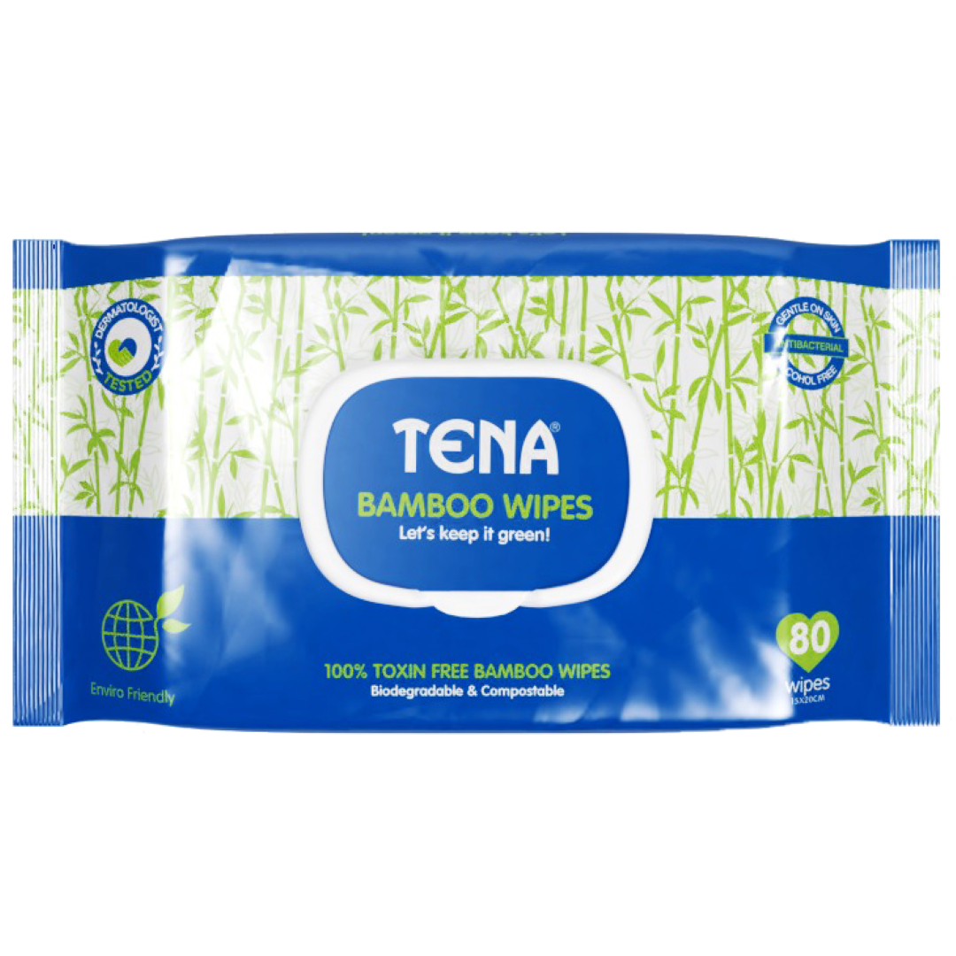 TENA WIPES FTP 80'S BAMBOO
